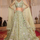 Tissue Embroidered Lehenga - MYLUXURY LANE ENTERPRISE