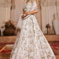 Tissue Embroidered Lehenga - MYLUXURY LANE ENTERPRISE