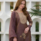 Tissue Ethnic Embroidered Kurti - MYLUXURY LANE ENTERPRISE