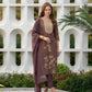 Tissue Ethnic Embroidered Kurti - MYLUXURY LANE ENTERPRISE