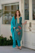 Tissue Embroidered Kurtis - MYLUXURY LANE ENTERPRISE