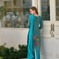 Tissue Embroidered Kurtis - MYLUXURY LANE ENTERPRISE