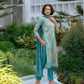 Tissue Embroidered Kurtis - MYLUXURY LANE ENTERPRISE