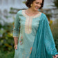 Tissue Embroidered Kurtis - MYLUXURY LANE ENTERPRISE