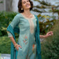 Tissue Embroidered Kurtis - MYLUXURY LANE ENTERPRISE