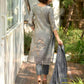 Tissue Embroidered Kurtis - MYLUXURY LANE ENTERPRISE