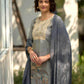 Tissue Embroidered Kurtis - MYLUXURY LANE ENTERPRISE