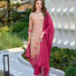 Tissue Embroidered Kurti - MYLUXURY LANE ENTERPRISE