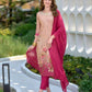 Tissue Embroidered Kurti - MYLUXURY LANE ENTERPRISE