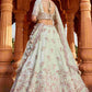 Exquisite Tissue Bridal Silk Lehenga for Elegant Weddings - MYLUXURY LANE ENTERPRISE