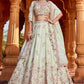 Exquisite Tissue Bridal Silk Lehenga for Elegant Weddings - MYLUXURY LANE ENTERPRISE