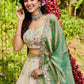 Elegant Tissue Designer Lehenga for Modern Elegance - MYLUXURY LANE ENTERPRISE