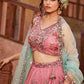 Elegant Tissue Designer Lehenga for Festive Occasions - MYLUXURY LANE ENTERPRISE