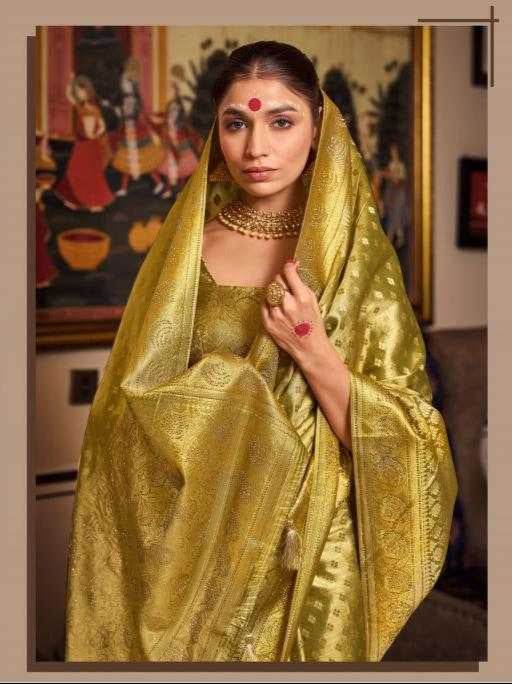 Tissue Silk Designer Saree - MYLUXURY LANE ENTERPRISE