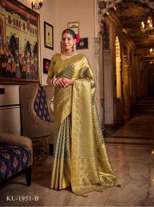 Tissue Silk Designer Saree - MYLUXURY LANE ENTERPRISE