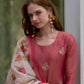 Tissue Silk Embroidered Kurti With Pants - MYLUXURY LANE ENTERPRISE