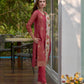 Tissue Silk Embroidered Kurti With Pants - MYLUXURY LANE ENTERPRISE