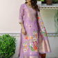 Tissue Silk Party Wear Printed Kurtis Kurti Bottom With Dupatta - MYLUXURY LANE ENTERPRISE