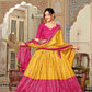 Tussar Silk Printed Lehenga - MYLUXURY LANE ENTERPRISE