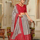 Tussar Silk Printed Lehenga - MYLUXURY LANE ENTERPRISE