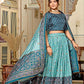 Tussar Silk Printed Lehenga - MYLUXURY LANE ENTERPRISE