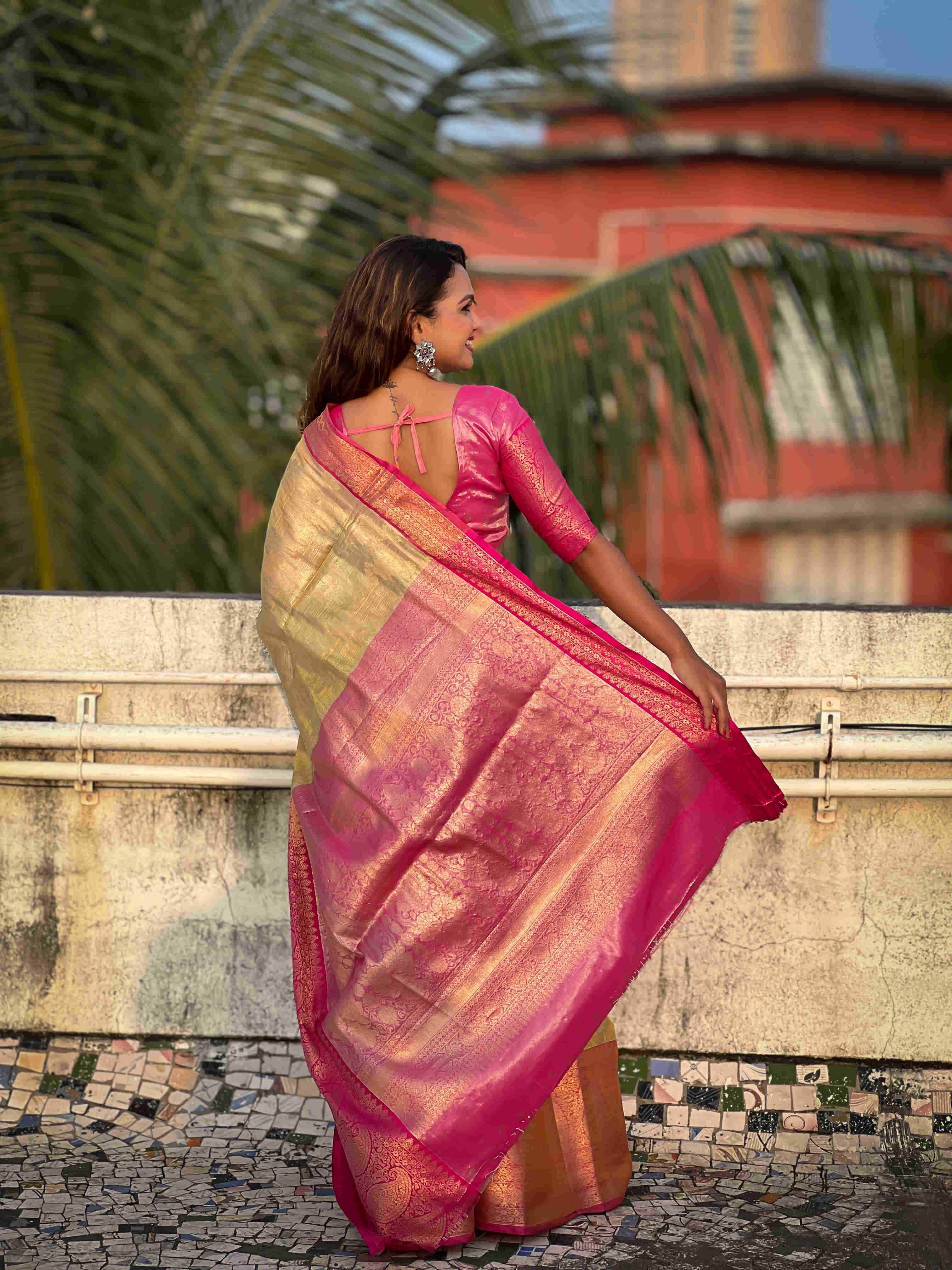 Tussar Silk Saree - MYLUXURY LANE ENTERPRISE