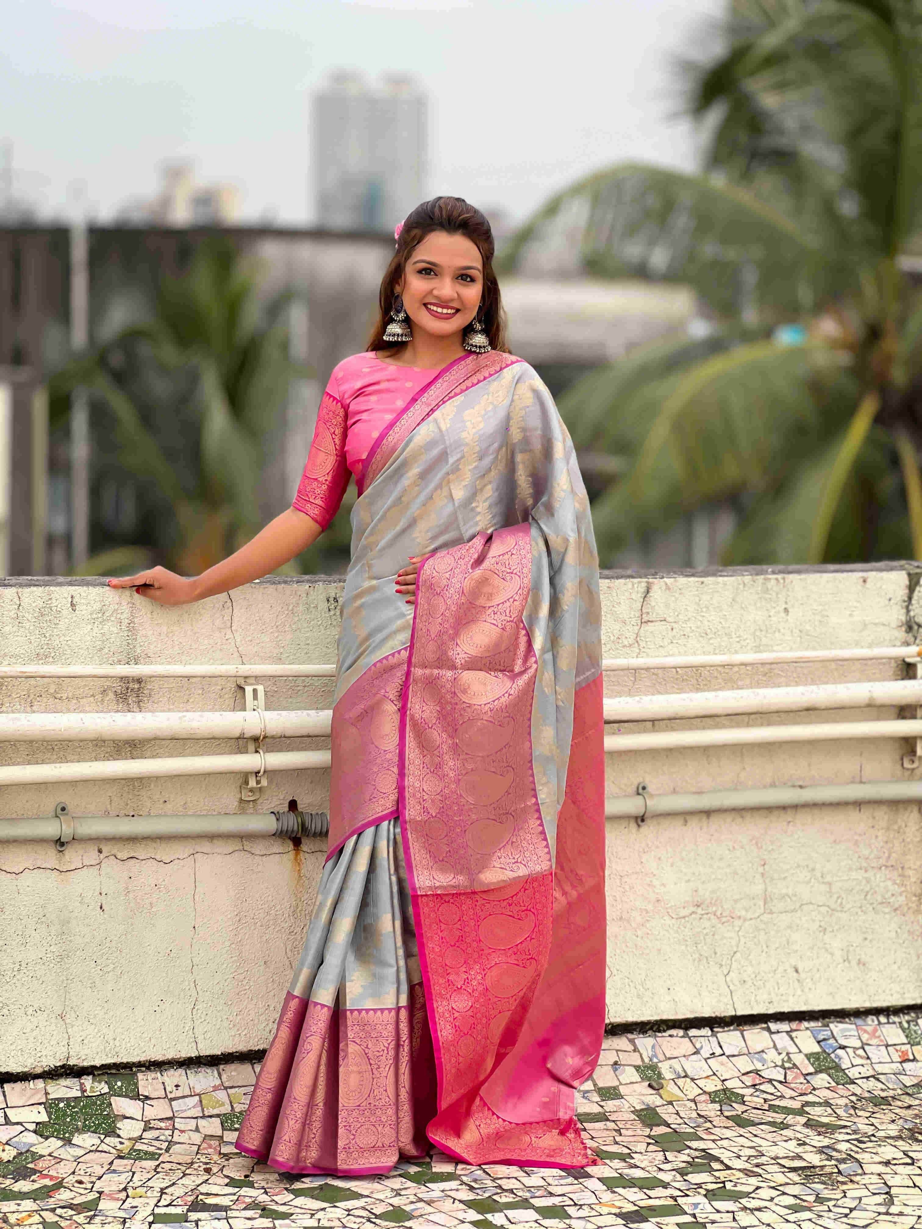 Tussar Silk Saree - MYLUXURY LANE ENTERPRISE