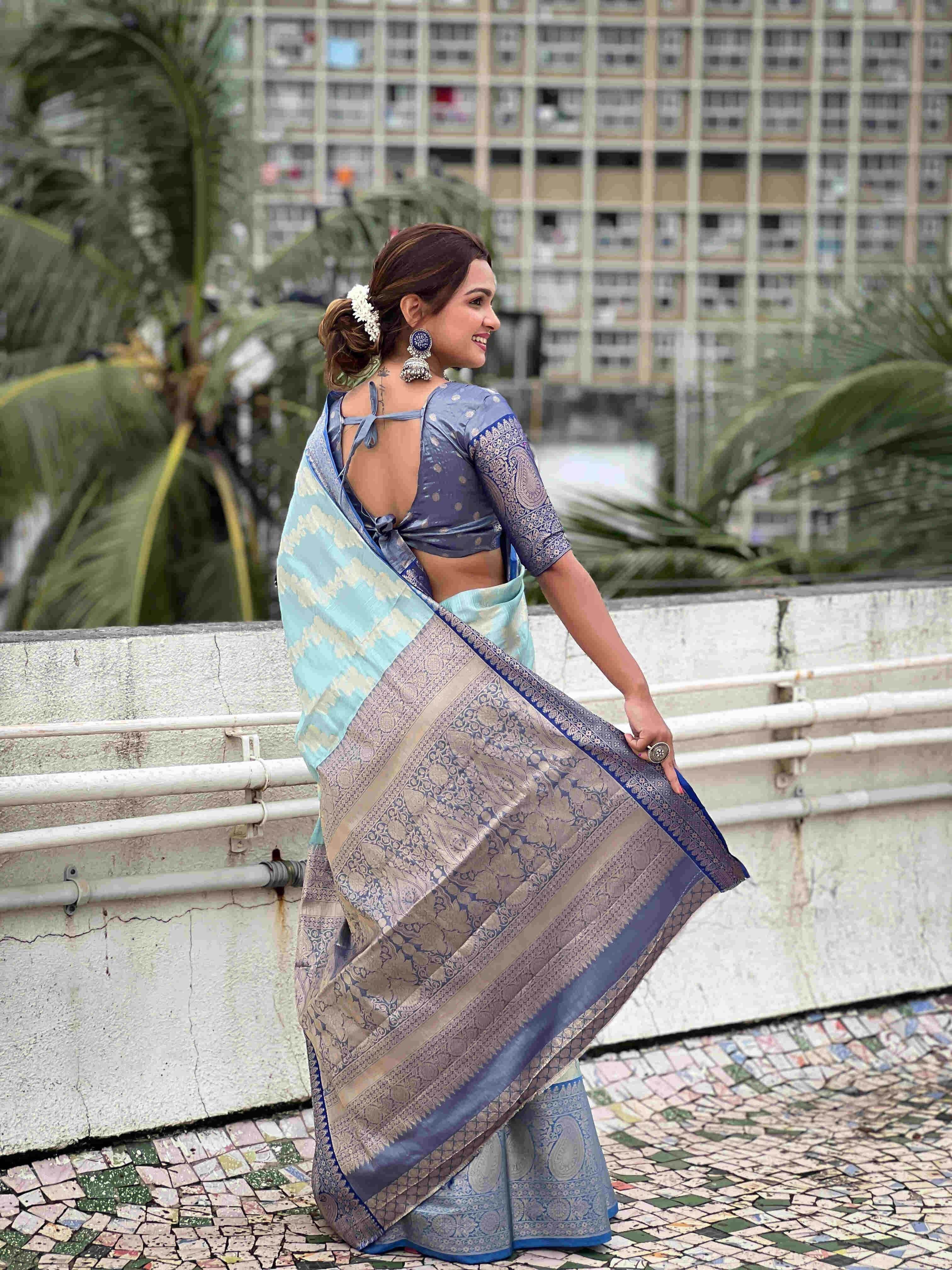 Tussar Silk Saree - MYLUXURY LANE ENTERPRISE