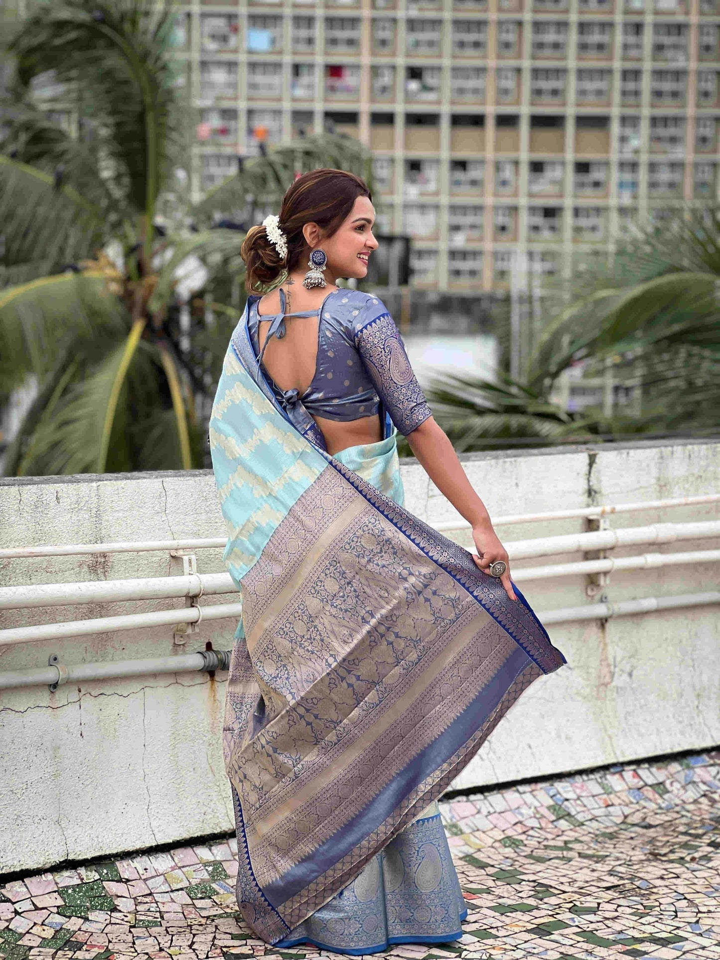 Tussar Silk Saree - MYLUXURY LANE ENTERPRISE