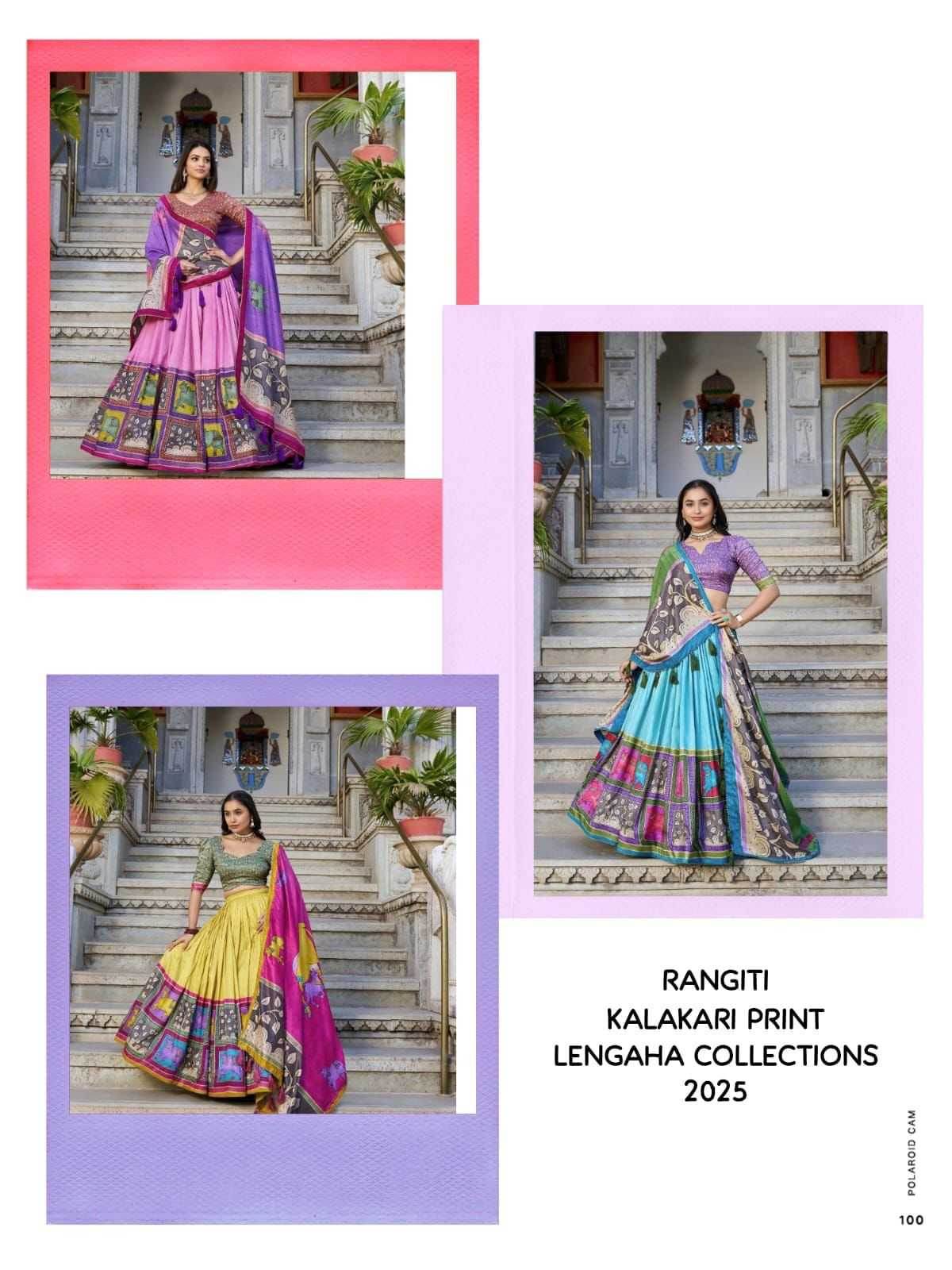 Kalamkari Lehenga Rajwada Lehenga for Festive Elegance - MYLUXURY LANE ENTERPRISE