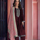 VELVET SEMI STITCHED EMBROIDERED SUIT - MYLUXURY LANE ENTERPRISE