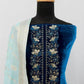 VELVET SEMI STITCHED EMBROIDERED SUIT - MYLUXURY LANE ENTERPRISE