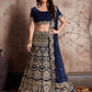 Designer Velvet Lehenga for Elegant Parties and Events - MYLUXURY LANE ENTERPRISE