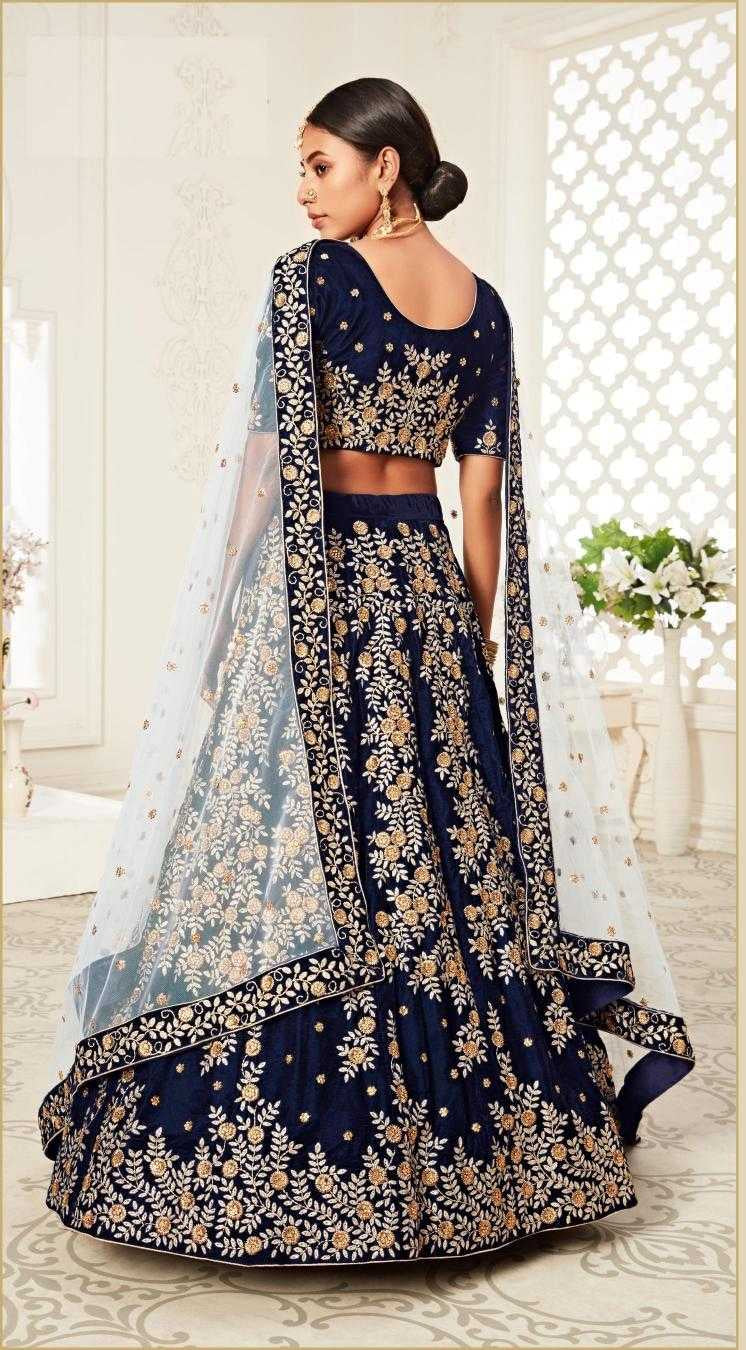 Elegant Traditional Net Lehenga for Festive Occasions