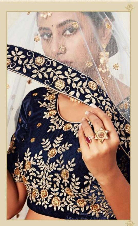Elegant Traditional Net Lehenga for Festive Occasions