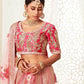 Elegant Traditional Net Lehenga for Festive Occasions - MYLUXURY LANE ENTERPRISE