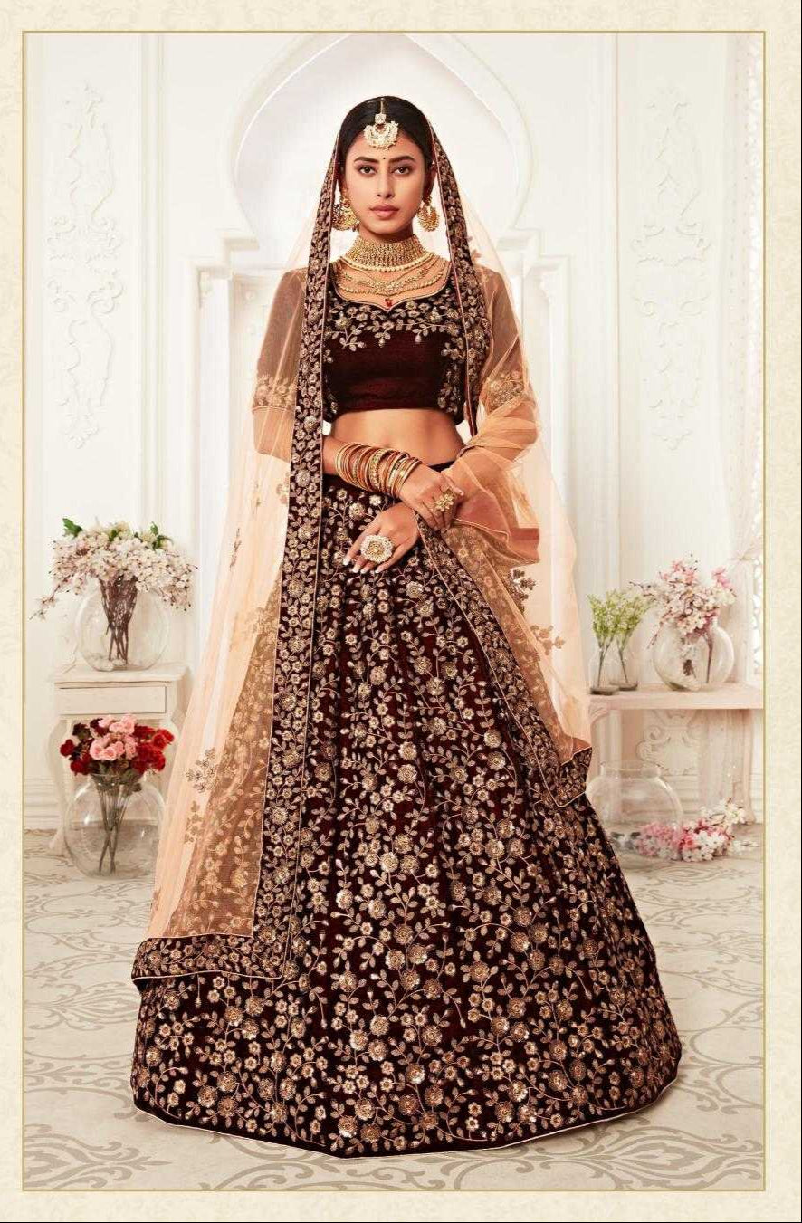 Elegant Traditional Net Lehenga for Festive Occasions