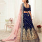 Elegant Traditional Net Lehenga for Festive Occasions - MYLUXURY LANE ENTERPRISE