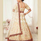 Elegant Traditional Net Lehenga for Festive Occasions - MYLUXURY LANE ENTERPRISE