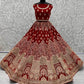 Velvet Chaniya Choli Designer Lehenga for Festive Elegance - MYLUXURY LANE ENTERPRISE
