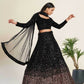 Elegant Velvet Sequins Lehenga for Stunning Occasions - MYLUXURY LANE ENTERPRISE