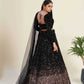 Elegant Velvet Sequins Lehenga for Stunning Occasions - MYLUXURY LANE ENTERPRISE