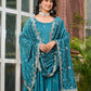 Vichitra Silk Embroidery Long Gowns - MYLUXURY LANE ENTERPRISE