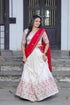 Vichitra Silk Designer Embroidered Lehenga - MYLUXURY LANE ENTERPRISE
