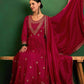 Vichitra Silk Designer Suit - MYLUXURY LANE ENTERPRISE