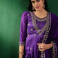 Vichitra Silk Designer Suit - MYLUXURY LANE ENTERPRISE