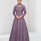 Silk Gown With Dupatta - MYLUXURY LANE ENTERPRISE