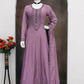 Silk Gown With Dupatta - MYLUXURY LANE ENTERPRISE