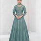 Silk Gown With Dupatta - MYLUXURY LANE ENTERPRISE