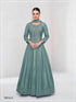 Silk Gown With Dupatta - MYLUXURY LANE ENTERPRISE